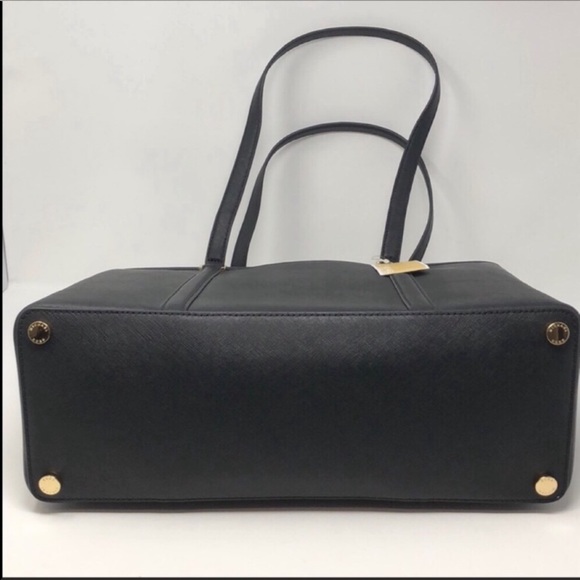 Nwt Michael Kors Large Sady laptop bag black - Picture 6 of 8